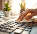 Domowe sposoby na czystą klawiaturę