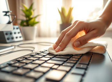 Domowe sposoby na czystą klawiaturę