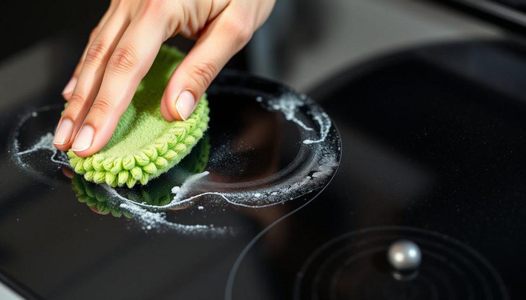 Czyszczenie płyty ceramicznej Czyszczenie płyty ceramicznej