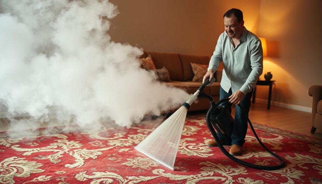 czyszczenie dywanu parą